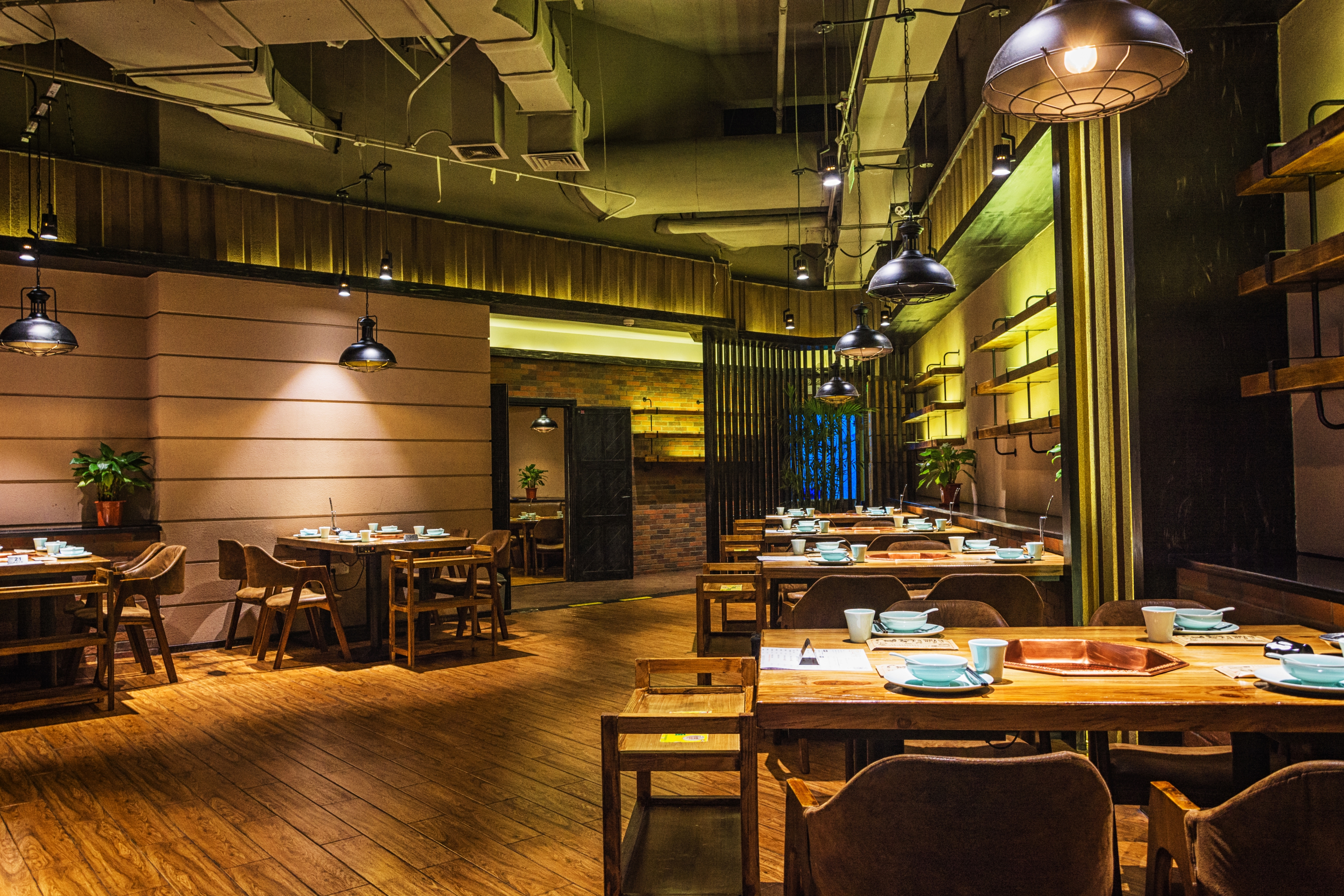 Intérieur du restaurant